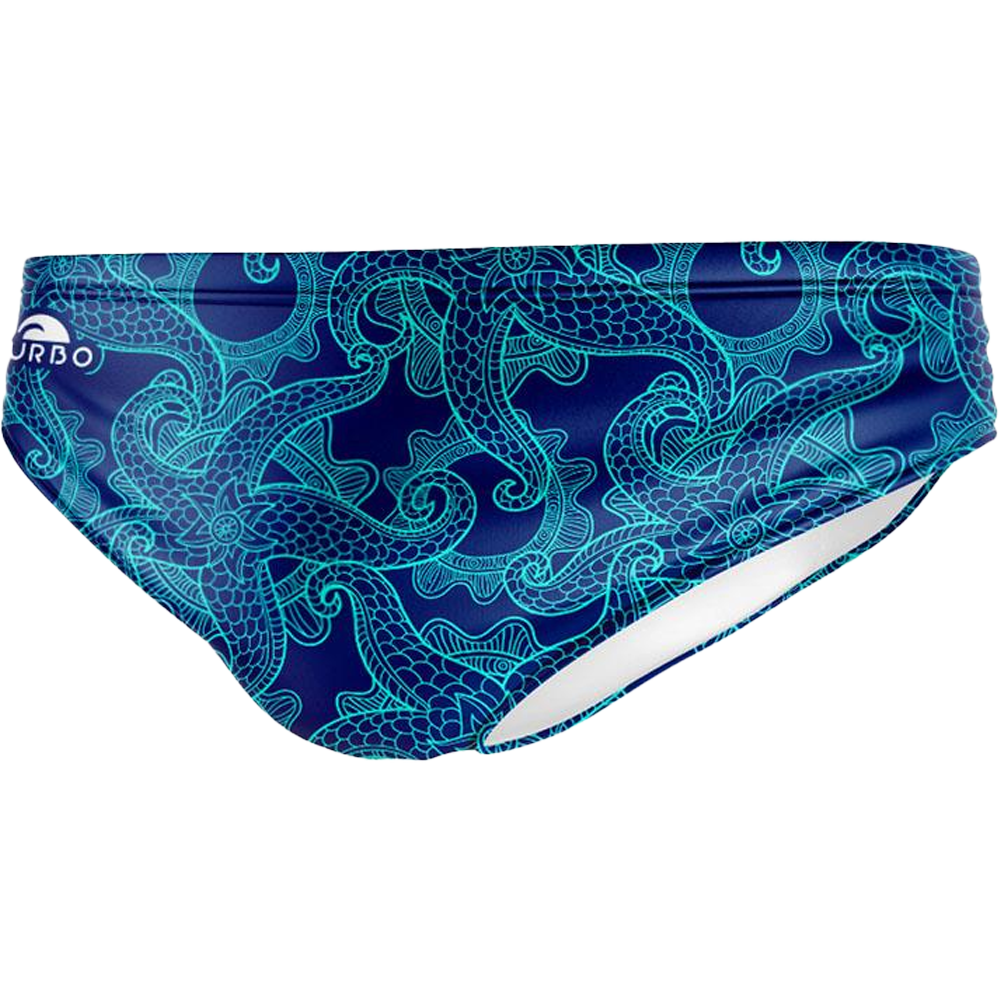 Turbo Men's Starfish Brief in Verde
