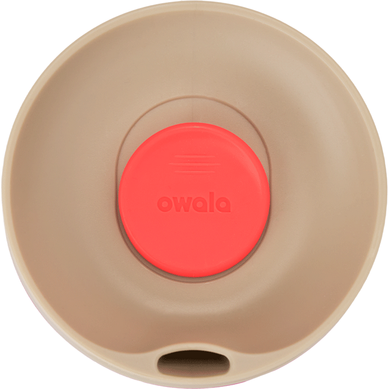 SmoothSip Slider 12 oz Stainless Steel, Owala SmoothSip Slider 12oz SS lid