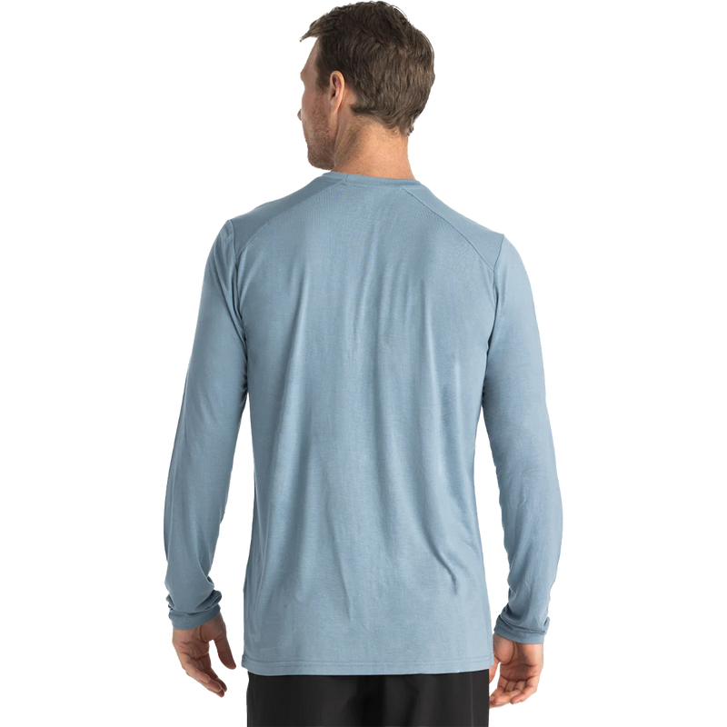 Men's Bamboo Lightweight Long Sleeve, Free Fly Bamboo Lightweight Long Sleeve Back