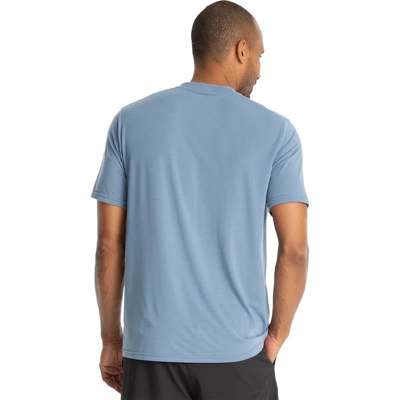Men's Elevate Lightweight Tee, Free Fly Men's Elevate Lightweight Tee Back