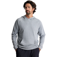 Free Fly Men's Bamboo Lightweight Fleece Hoodie in Heather Grey