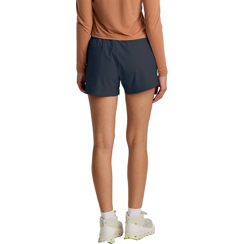 Women's Pull-On Breeze Short, Free Fly Women's Pull-On Breeze Short Back