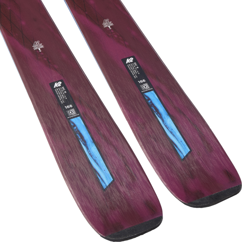 Women's Mindbender 96C, K2 Women's Mindbender 96C tails