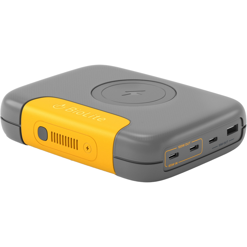 Charge 100 MAX, Biolite Charge 100 MAX Ports