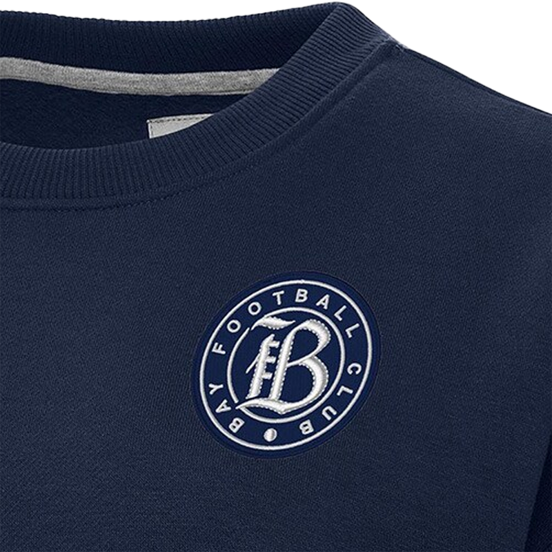 Women's Bay FC Antigua Victory Pull Over Sweatshirt, Women's Bay FC Antigua Victory Pull Over Sweatshirt Front Logo