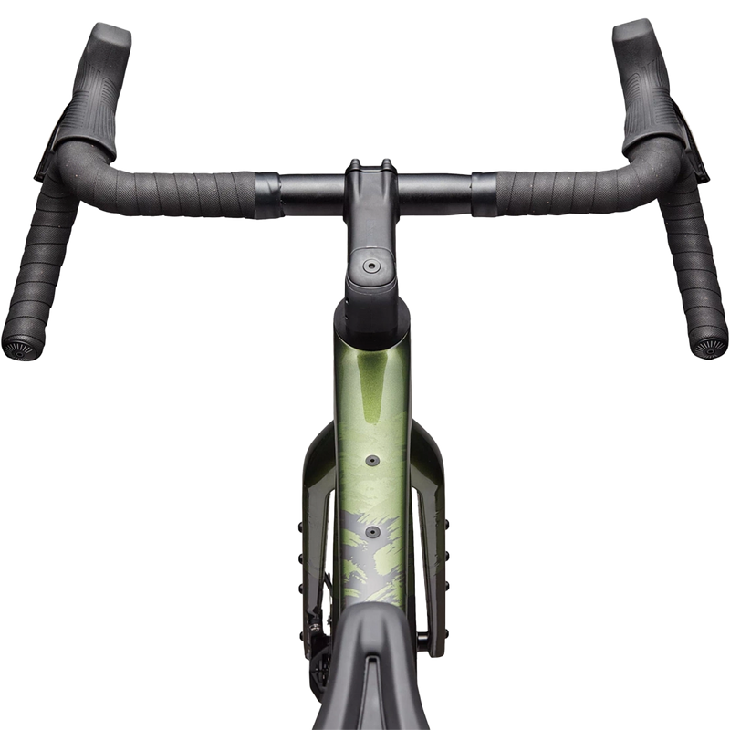 Topstone Carbon 2 AXS 1x, CannondaleTopstone Carbon 2 AXS 1x in Spruce Green handlebars