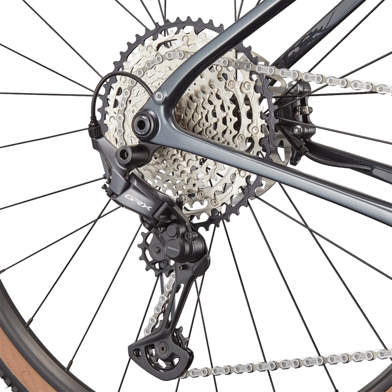 Topstone Carbon 3 GRX 1x, Cannondale Topstone Carbon 3 GRX 1x in Deep Teal rear derailleur