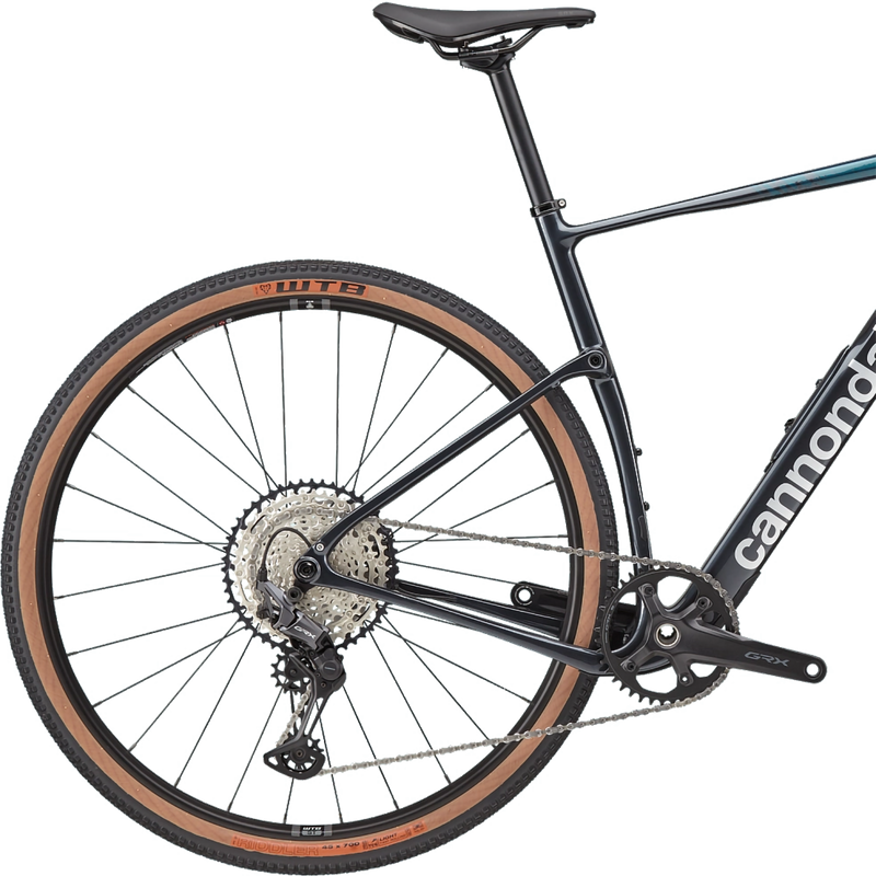 Topstone Carbon 3 GRX 1x, Cannondale Topstone Carbon 3 GRX 1x in Deep Teal rear wheel
