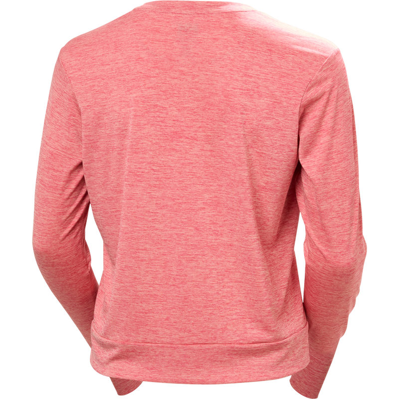Women's Sval Long Sleeve Shirt, Helly Hansen Women's Sval LS Shirt in 064-Cascadia Pink back