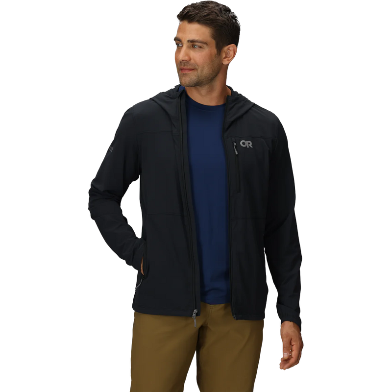 Outdoor Research Men's Ferrosi Hoodie Unzipped