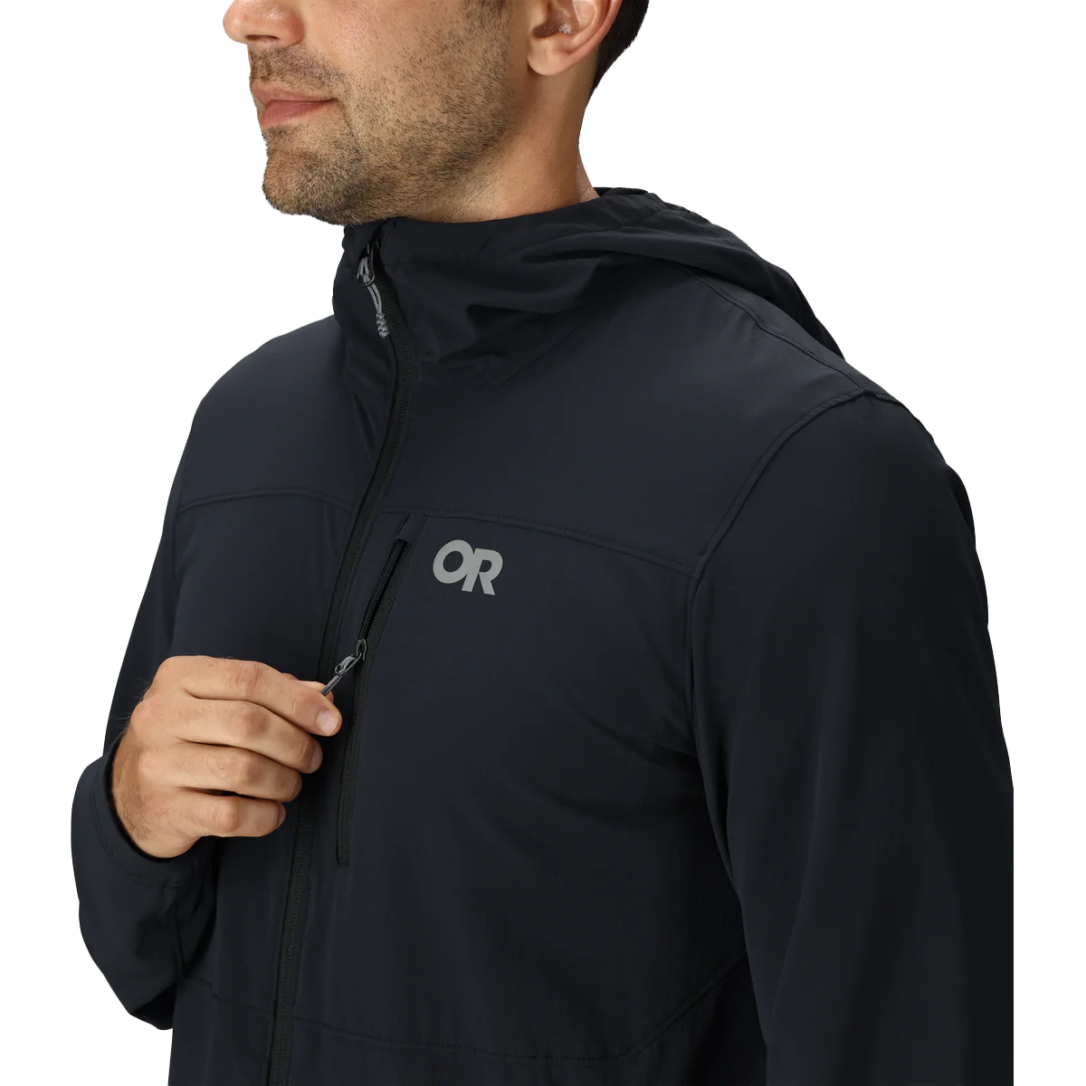Outdoor Research Men's Ferrosi Hoodie Chest Pocket