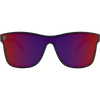 Matte Black/Polarized Black Red Mirrored