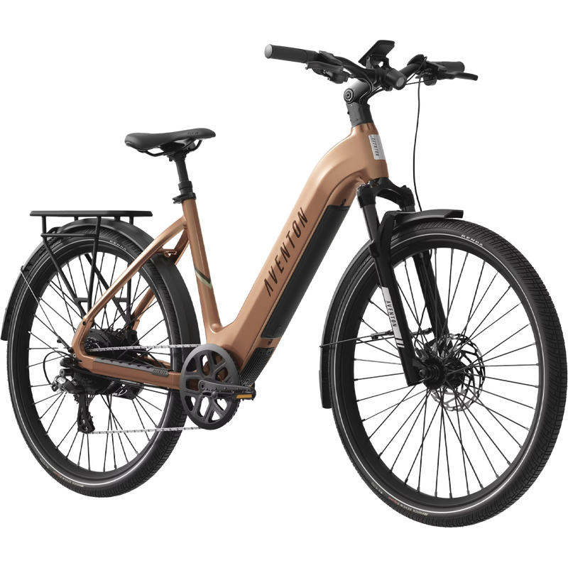 Level 3 Step Through Commuter, Aventon Level 3 Step Through Commuter front 3/4 view