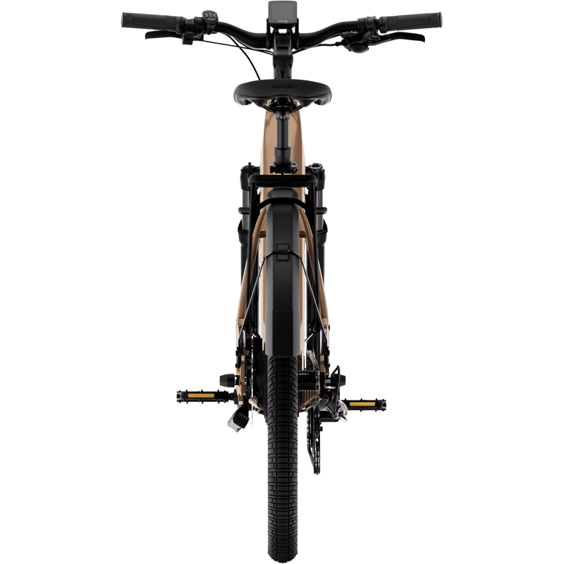 Level 3 Step Through Commuter, Aventon Level 3 Step Through Commuter rear of bike