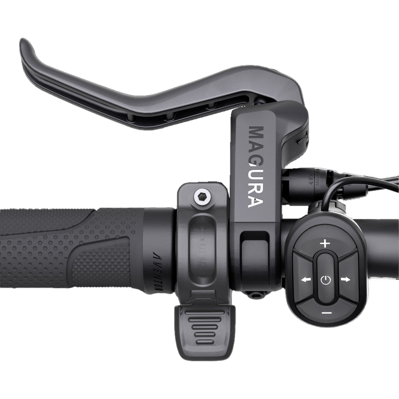 Level 3 Commuter, Aventon Level 3 Step over Commuter throttle and brake