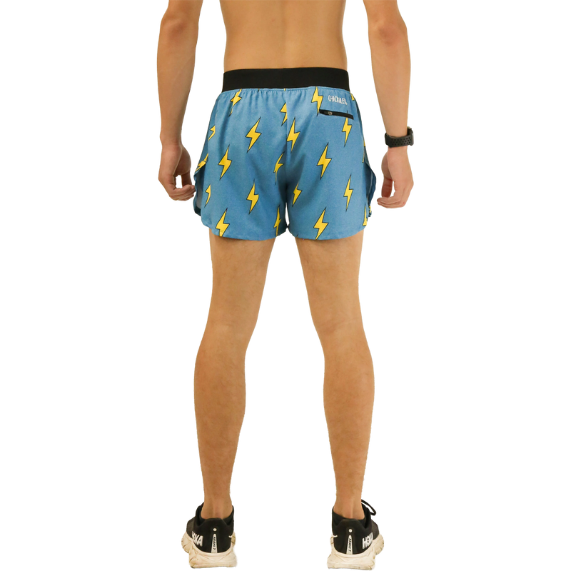 Men's Half Split 4" Short, ChicknLegs Men's Half Split 4" Short back on model