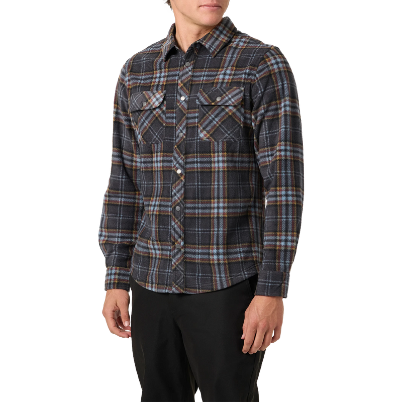 Men's Glacier Plaid, O'Neill Men's Glacier Plaid 3/4 Front