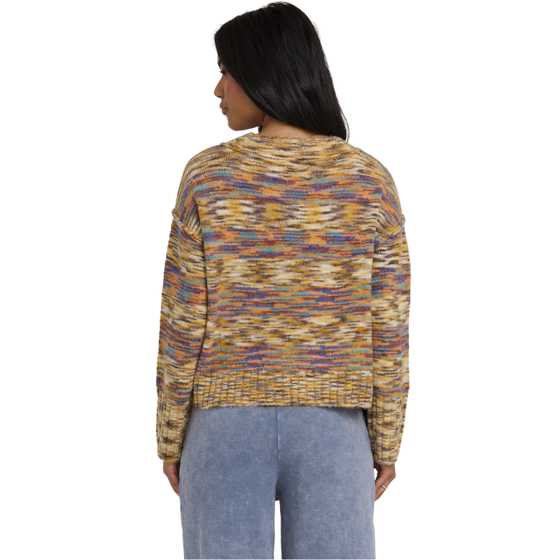 Women's Malibu Creek Sweater, Billabong Women's Malibu Creek Sweater back
