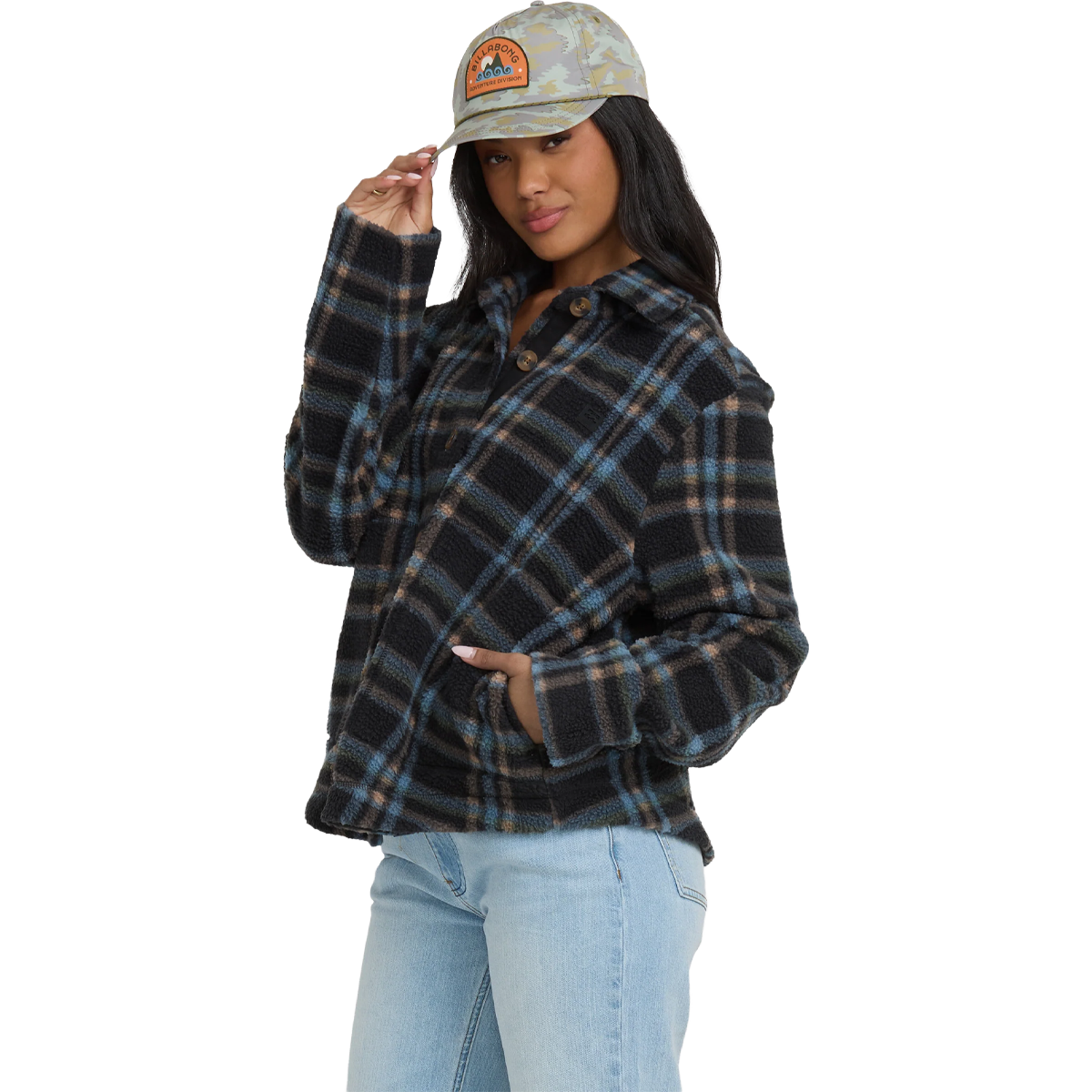 Women's Breezy Fleece Shacket alternate view