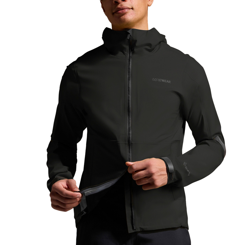 Men's Lupra GORE-TEX 2.0 Hooded Jacket, Gore Bike Wear Men's Lupra GORE-TEX 2.0 Hooded Jacket two way zipper