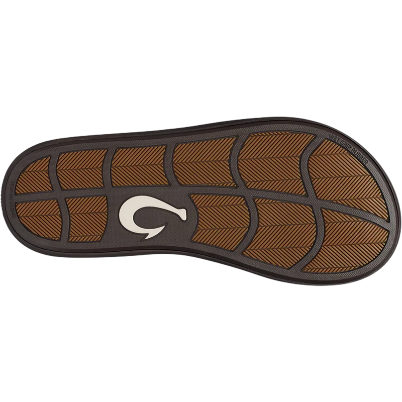 Men's Pili, Olukai Men's Pili in 3448-Tan/Dark Java bottom