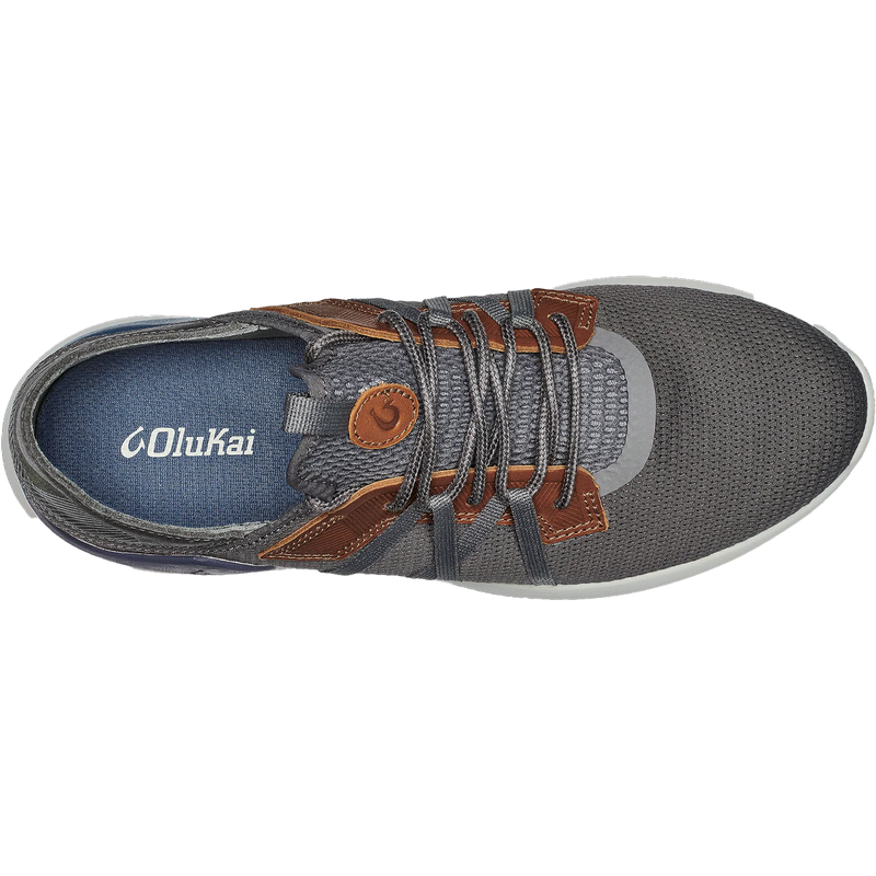 Men's Mio Li, Olukai Men's Mio Li in Pavement/Vintage Indigo Top