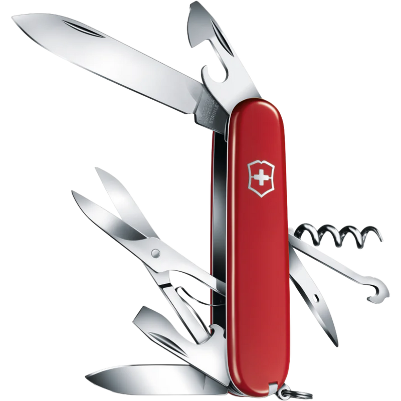 Climber, Swiss Army Knives Climber open