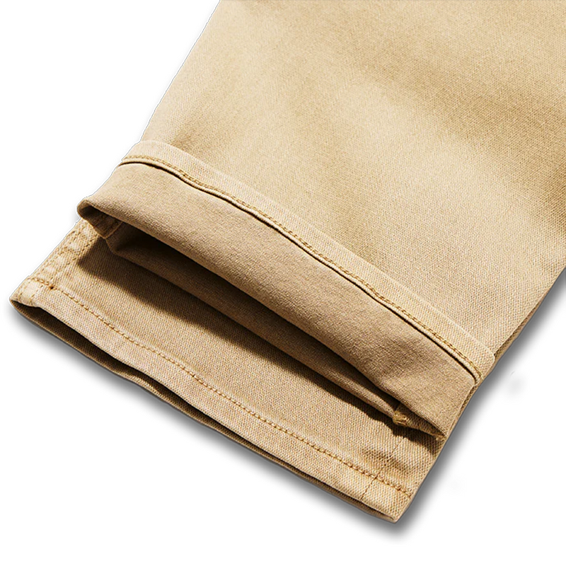 Men's Hwy 128 Broken Twill Denim, Roark HWY 128 5-Pocket Broken Twill Denim cuff