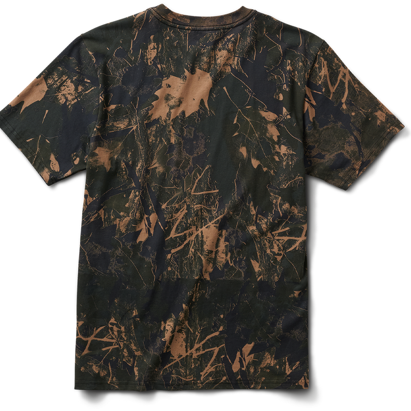 Men's Forest Camo Tee, Roark Forest Camo Premium Tee back