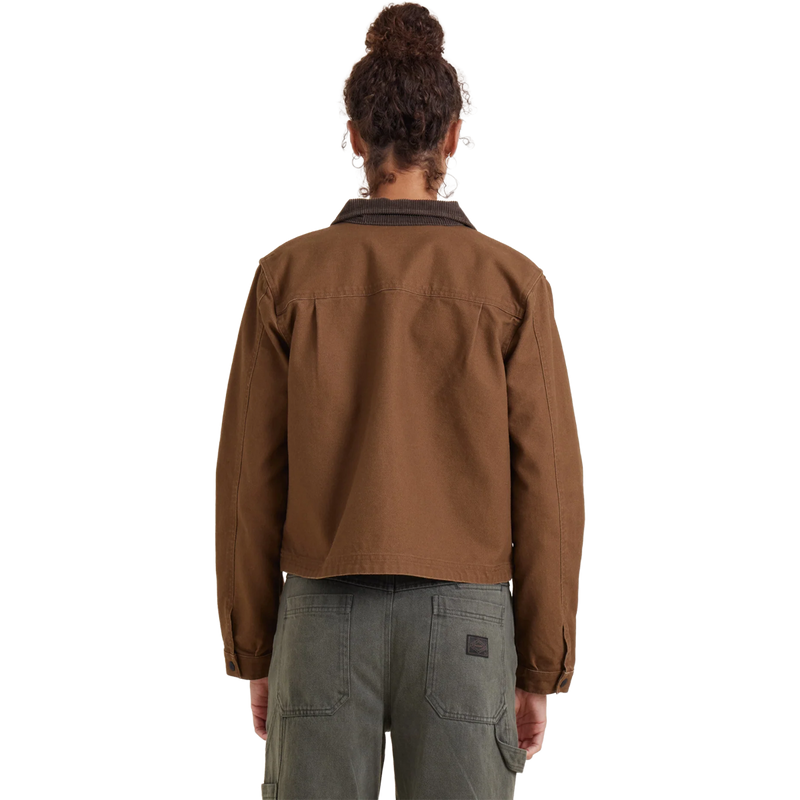 Women's Open Road Canvas Jacket, Roark Women's Open Road Canvas Jacket back