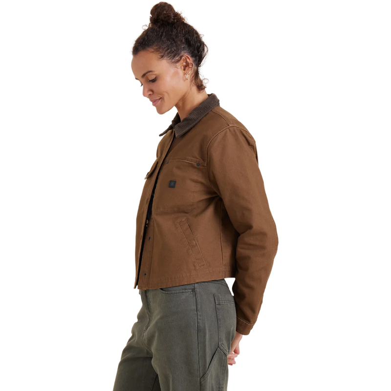 Women's Open Road Canvas Jacket, Roark Women's Open Road Canvas Jacket side