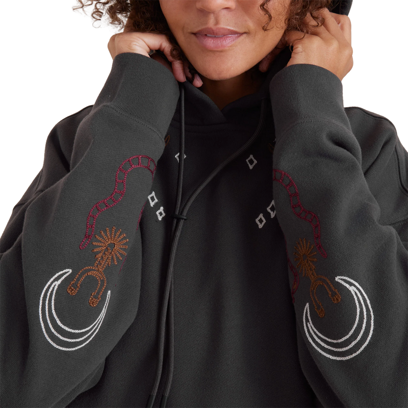 Women's Hiker Hoodie, Roark Women's Hiker Hoodie sleeve detail