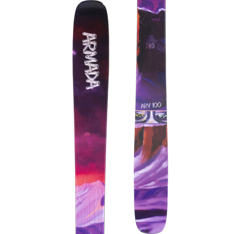 ARV 100, Armada Skis ARV 100 tip and tail