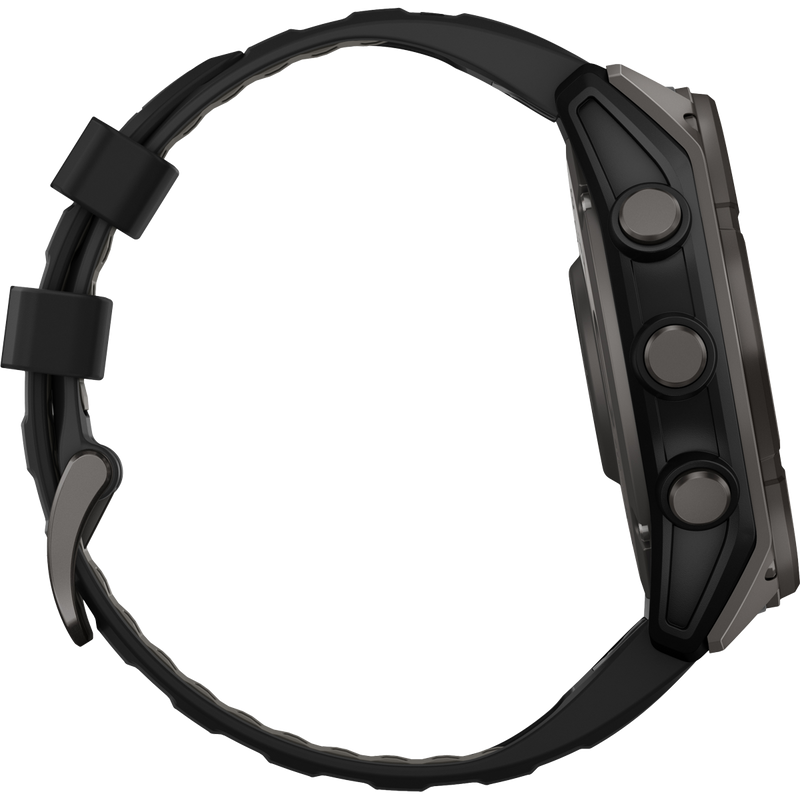 Fenix 8 Solar Sapphire 51mm - Carbon Gray, Garmin Fenix 8 Solar Sapphire 51mm Carbon Gray side 2