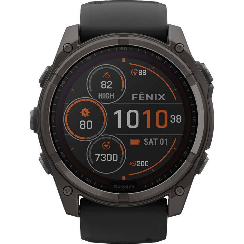 Fenix 8 Solar Sapphire 51mm - Carbon Gray, Garmin Fenix 8 Solar Sapphire 51mm Carbon Gray stats