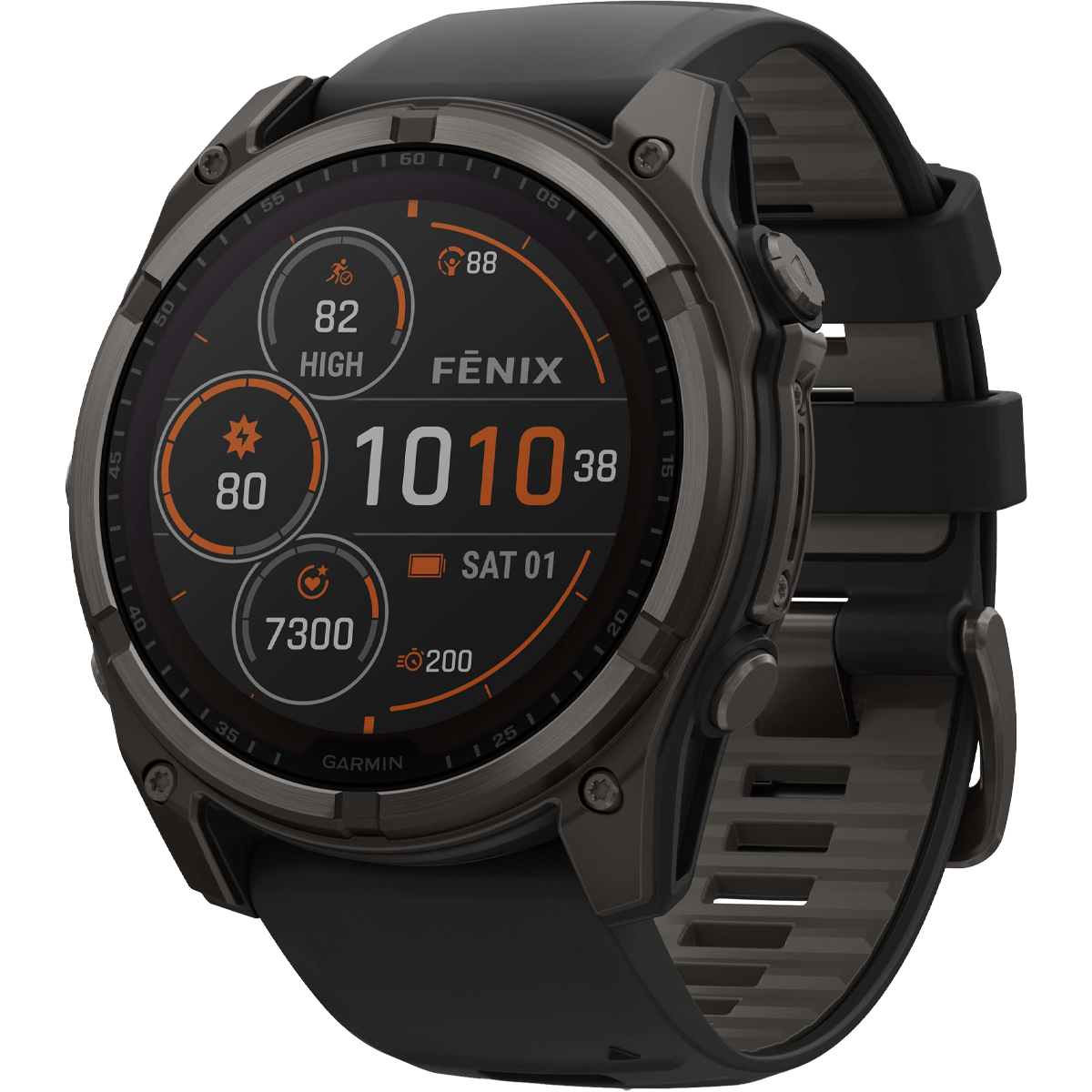 Fenix 8 Solar Sapphire 51mm - Carbon Gray alternate view