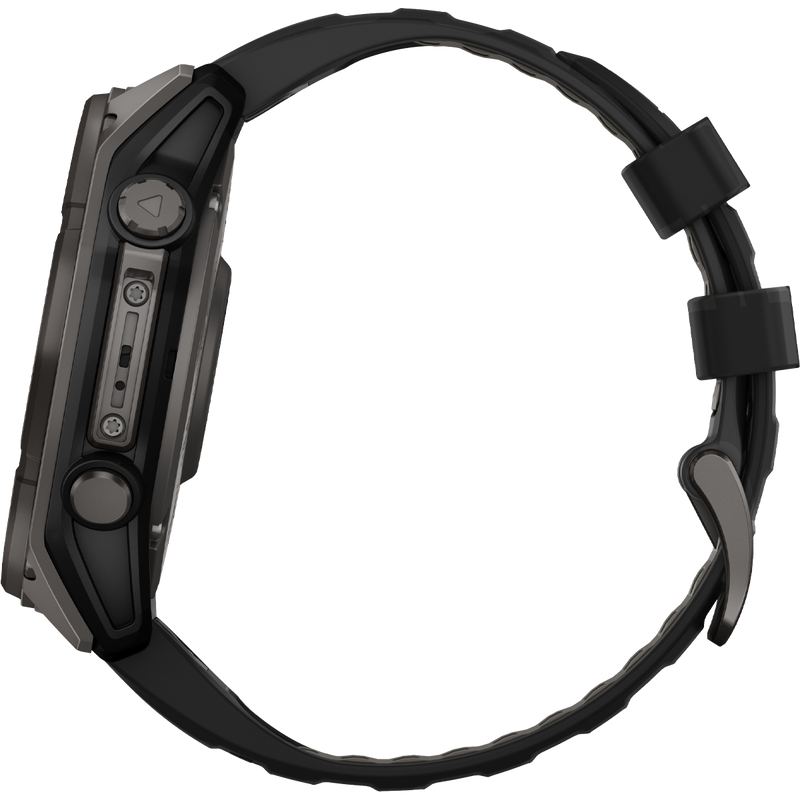 Fenix 8 Solar Sapphire 51mm - Carbon Gray, Garmin Fenix 8 Solar Sapphire 51mm Carbon Gray side 1