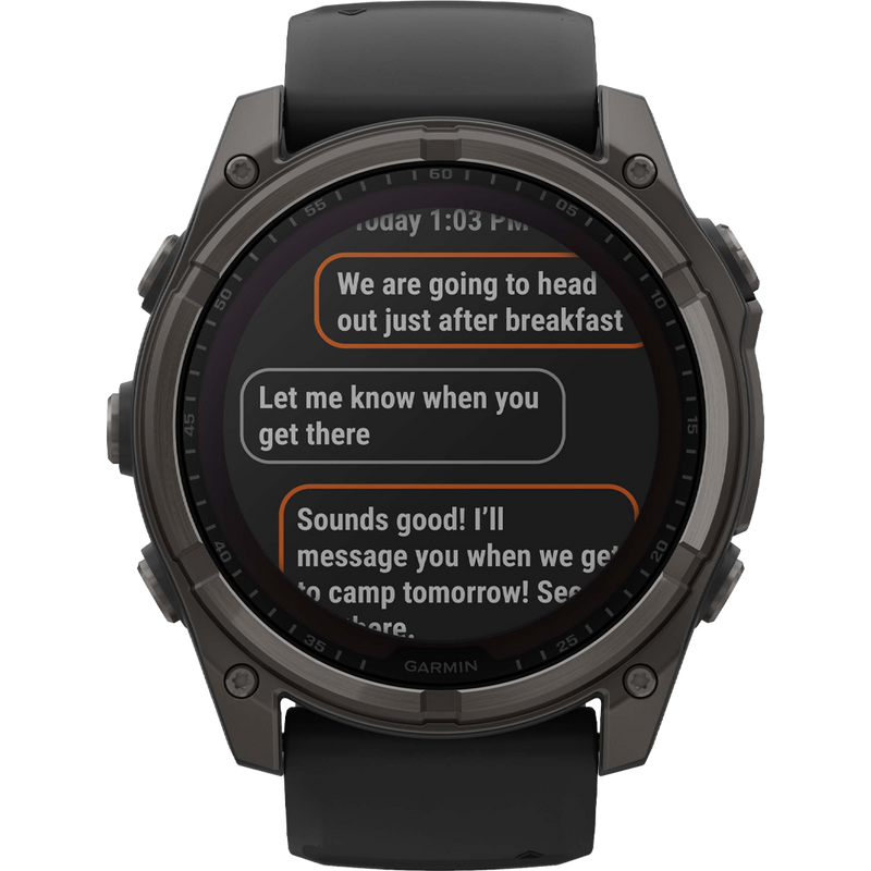 Fenix 8 Solar Sapphire 51mm - Carbon Gray, Garmin Fenix 8 Solar Sapphire 51mm Carbon Gray texts