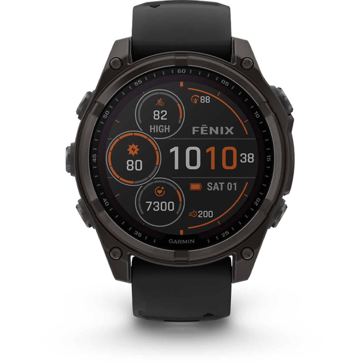 Fenix 8 Solar Sapphire 47mm alternate view