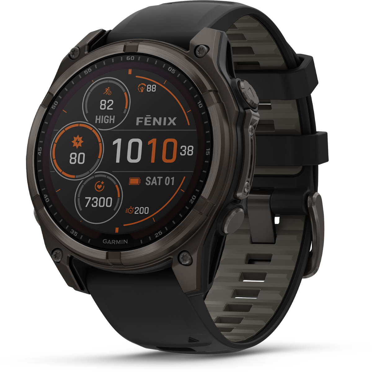 Fenix 8 Solar Sapphire 47mm alternate view