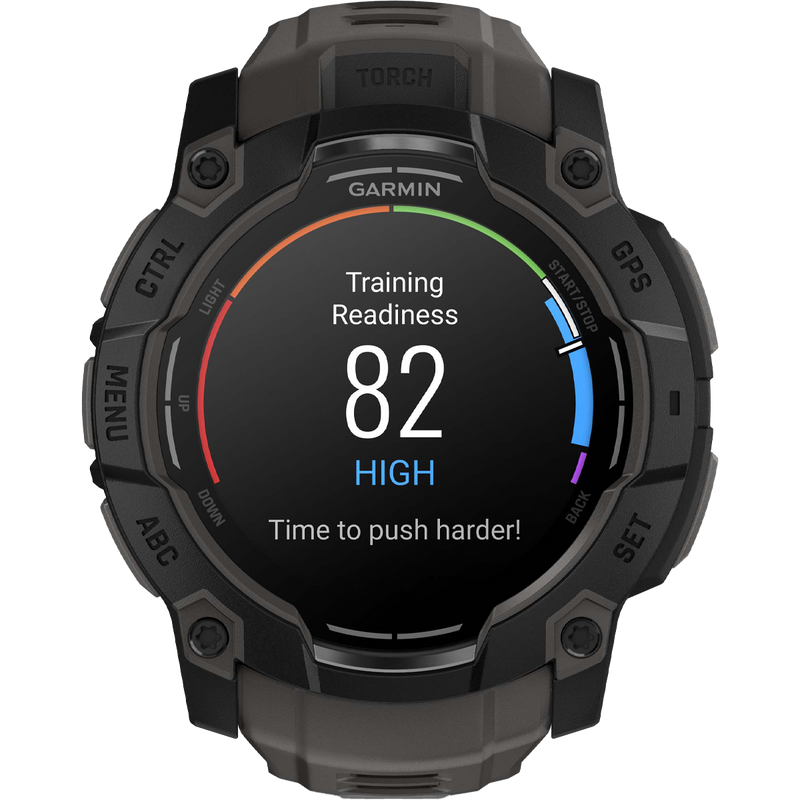 Instinct 3 50mm Amoled - Black, Garmin Instinct 3 50mm AMOLED in Black training readiness