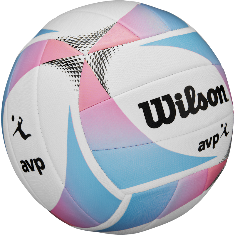 AVP Replica Kaleidoscope Ball, Wilson AVP Replica Kaleidoscope Ball 3/4 Front