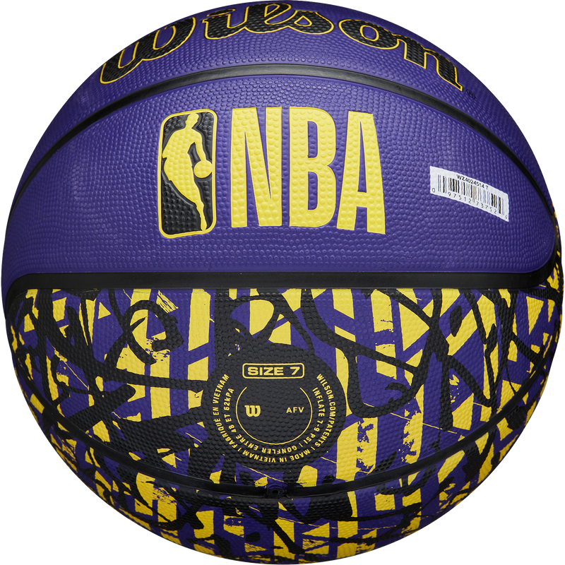 Team Graffiti Lakers, Wilson Team Graffiti Lakers Back