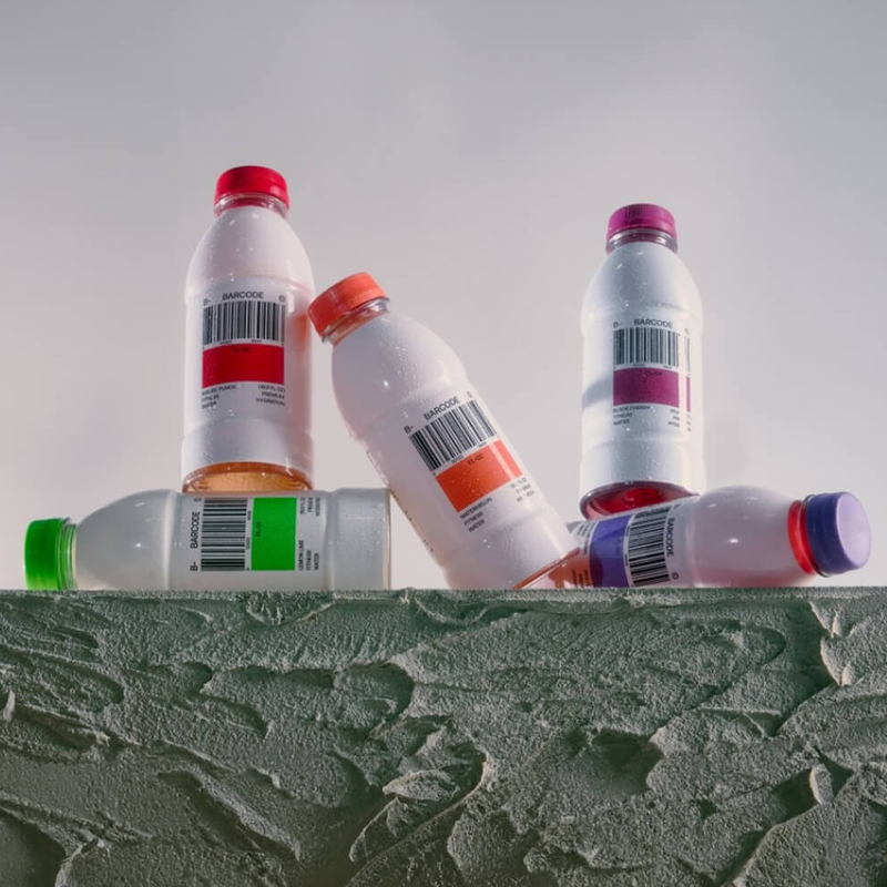 Performance Water 16 oz, Barcode Performance Water 16 oz line-up