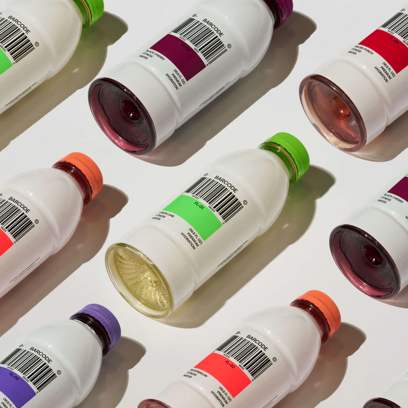 Performance Water 16 oz, Barcode Performance Water 16 oz flavors