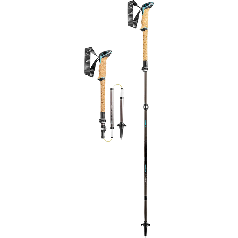 Women's Cressida FX Carbon, Leki Cressida FX Carbon collapsed and locked