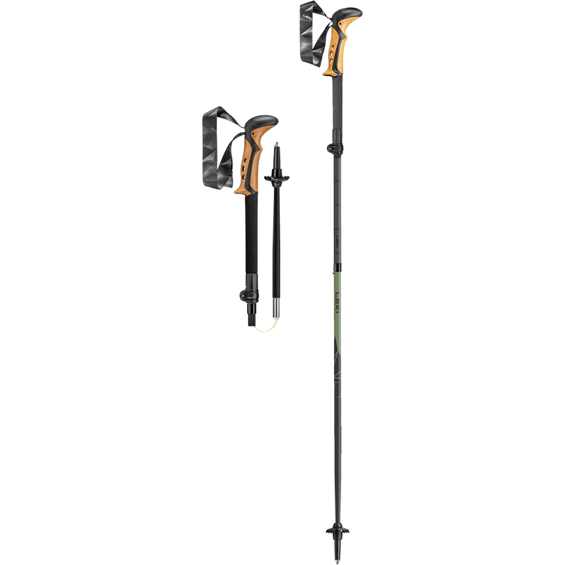 Khumbu FX TA Compact, Leki Khumbu FX TA Compact folded and full length
