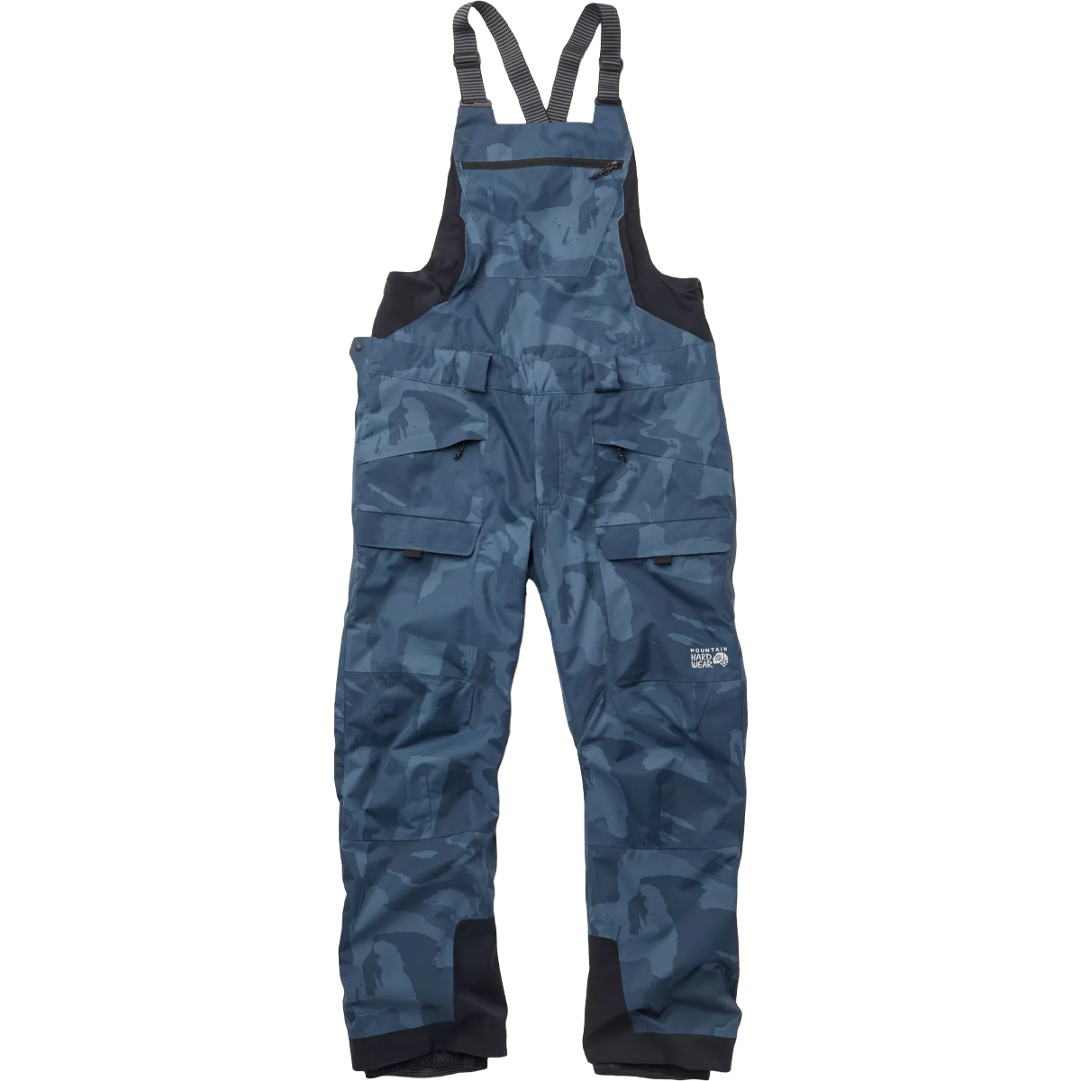 Mountain Hardwear Firefall Bib in Moon Blue Snowdrifts Print