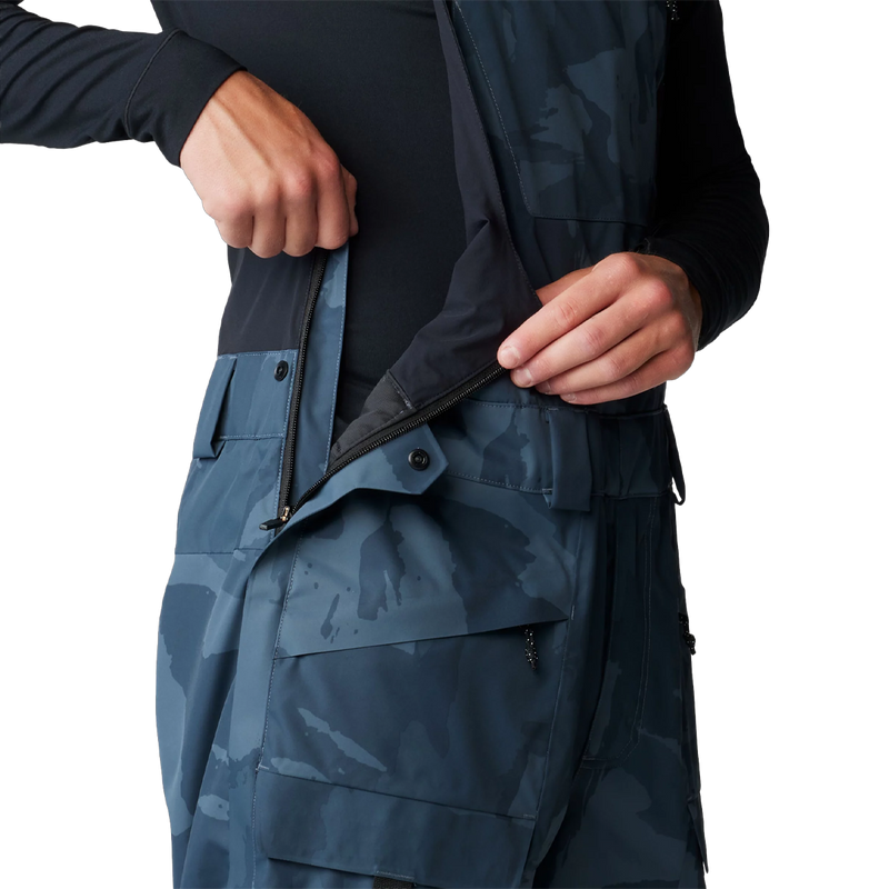Men's Firefall Bib, Mountain Hardwear Firefall Bib Side Zipper