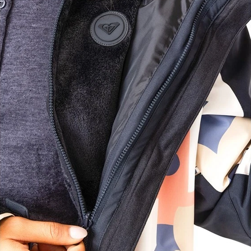 Women's Roxy Jetty 3-in-1 Jacket, Roxy Women's Jetty 3-in-1 Jacket fleece inner jacket